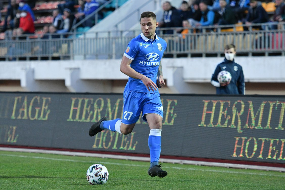Александр Макась принял участие в 100-м победном матче за клубы высшей  лиги, попутно забив решающий гол